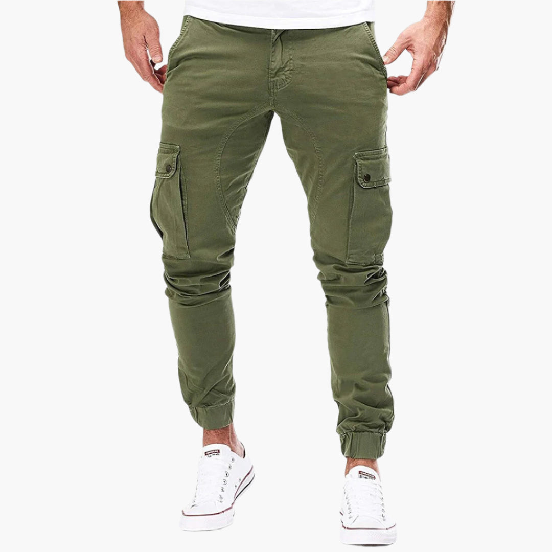 Herren Cargo Joggerhose – Urban Streetwear, Bequemer Schnitt, Vielseitig für Freizeit & Abenteuer