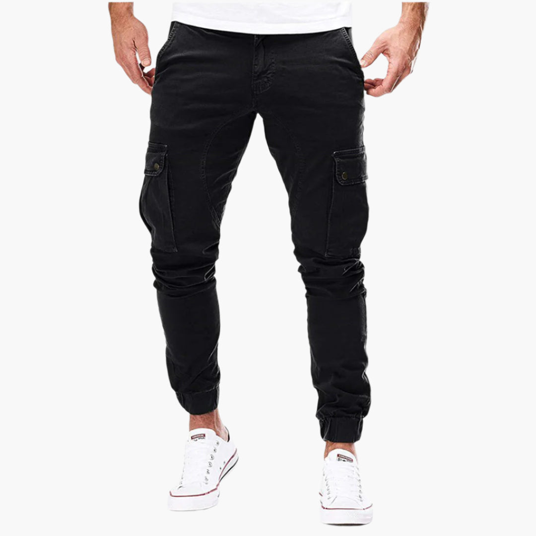 Herren Cargo Joggerhose – Urban Streetwear, Bequemer Schnitt, Vielseitig für Freizeit & Abenteuer
