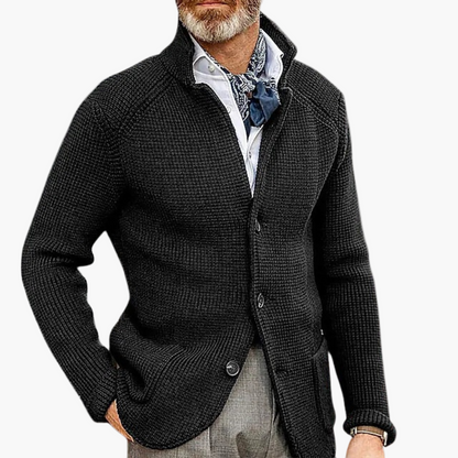 Herren Strickjacke im klassischen Stil – Elegante Freizeit- und Businessmode für anspruchsvolle Männer