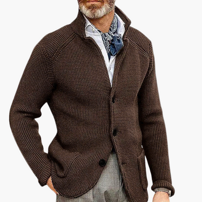 Herren Strickjacke im klassischen Stil – Elegante Freizeit- und Businessmode für anspruchsvolle Männer