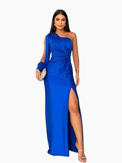 Damen One-Shoulder Abendkleid Elegant für besondere Anlässe & Feste