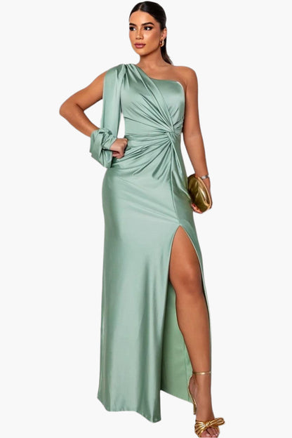 Damen One-Shoulder Abendkleid Elegant für besondere Anlässe & Feste