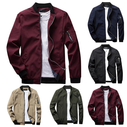 Herren Bomberjacke Sommer – Stilvolle Übergangsjacke für Alltag und Freizeit
