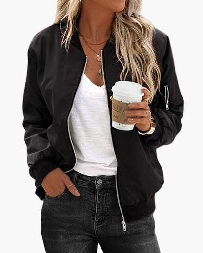 Damen Bomberjacke im klassischen Stil – Zeitloser Trend für Freizeit und Alltag