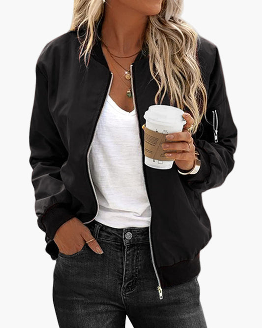 Damen Bomberjacke im klassischen Stil – Zeitloser Trend für Freizeit und Alltag