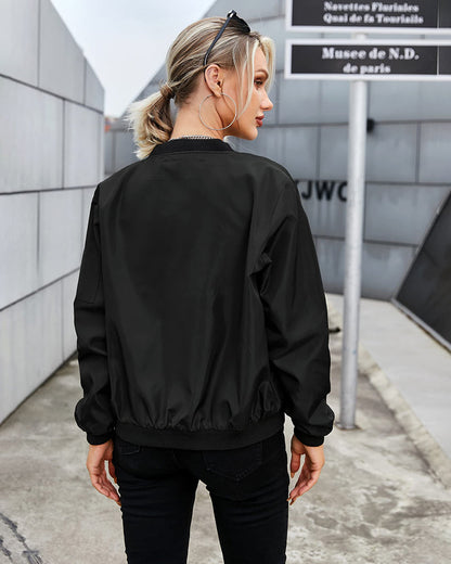 Damen Bomberjacke im klassischen Stil – Zeitloser Trend für Freizeit und Alltag