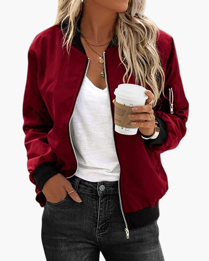 Damen Bomberjacke im klassischen Stil – Zeitloser Trend für Freizeit und Alltag