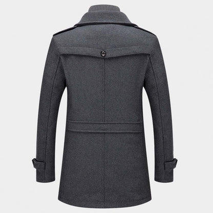 Herren Wintermantel Elegant Zweiteilig – Stilvoller Business & Freizeit Mantel