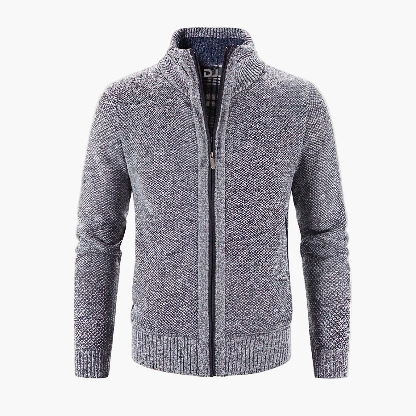 Herren Strickjacke mit Reißverschluss – Modischer Freizeit- und Büro-Look
