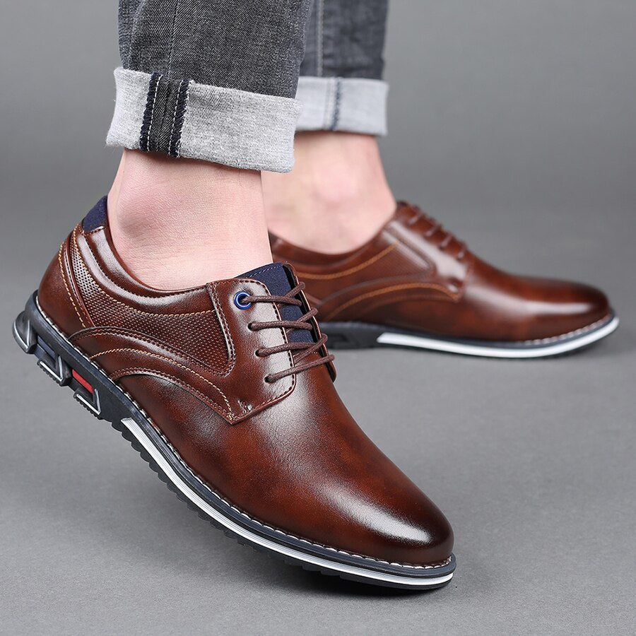 Herren Orthopädische Business-Schuhe – Klassischer Komfort für Alltag und Büro