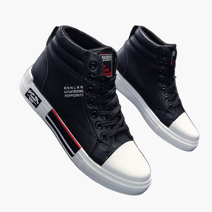 Herren Trendige High-Top Sneaker – Modischer Freizeitschuh für Herbst und Winter