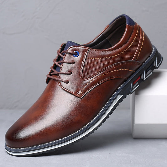 Herren Orthopädische Business-Schuhe – Klassischer Komfort für Alltag und Büro