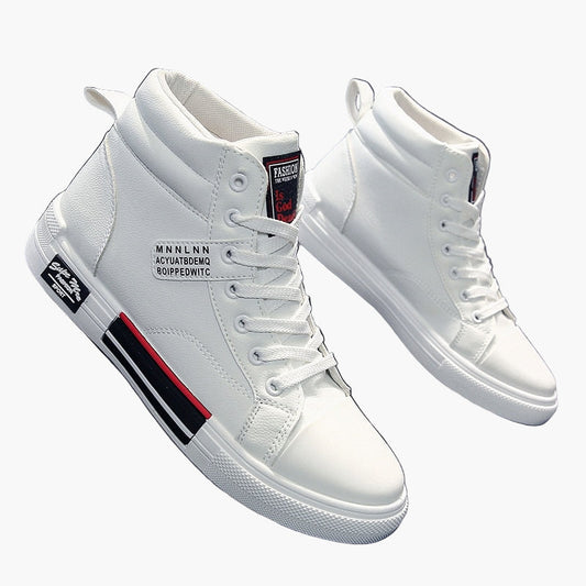Herren Trendige High-Top Sneaker – Modischer Freizeitschuh für Herbst und Winter