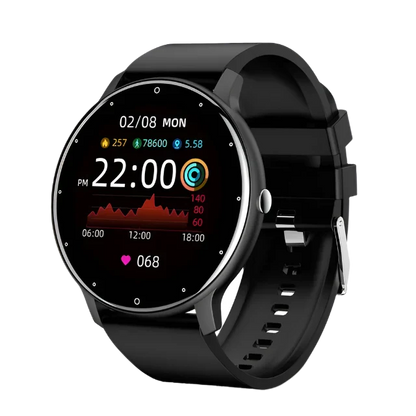 Philip – Unisex Wasserdichte Smartwatch mit Fitness-Tracker und Herzfrequenzmesser