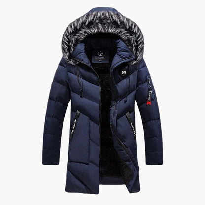 Herren Winterjacke mit Kapuze – Warme, Stilvolle Outdoorjacke für kalte Tage