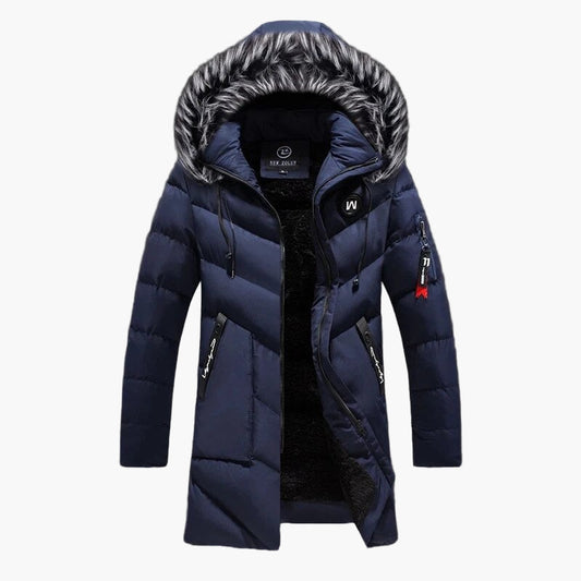 Herren Winterjacke mit Kapuze – Warme, Stilvolle Outdoorjacke für kalte Tage