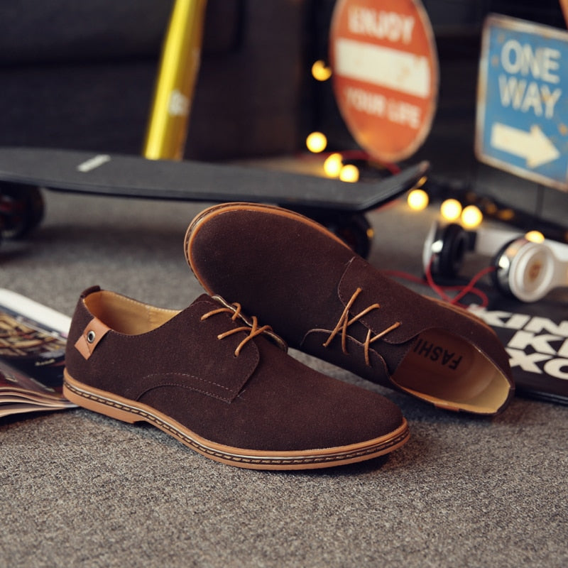 Herren Schnürschuhe Oxford Stil – Zeitlose Eleganz für Business & Freizeit