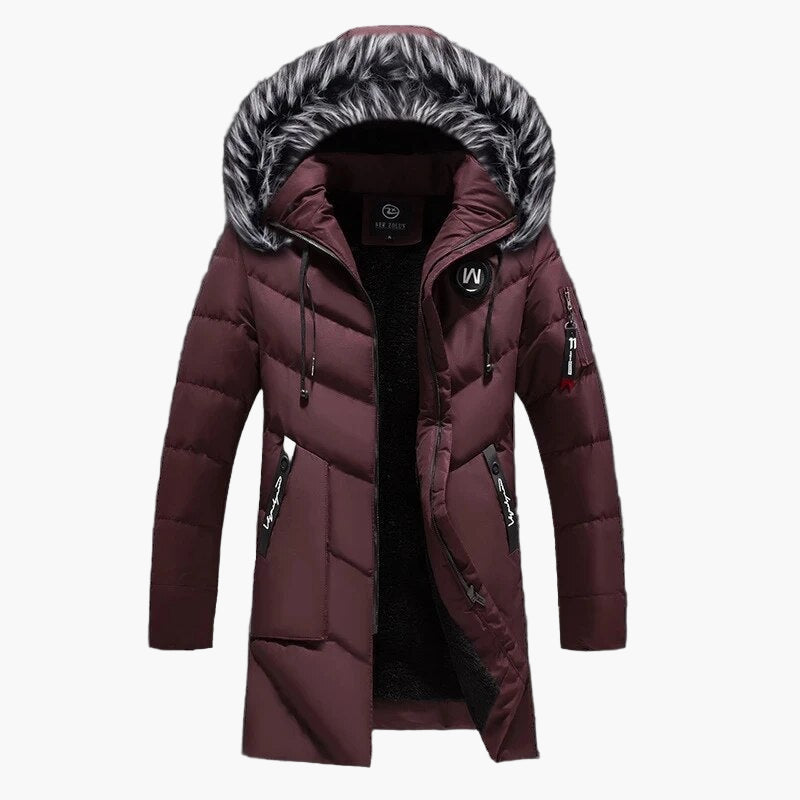 Herren Winterjacke mit Kapuze – Warme, Stilvolle Outdoorjacke für kalte Tage