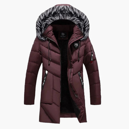 Herren Winterjacke mit Kapuze – Warme, Stilvolle Outdoorjacke für kalte Tage