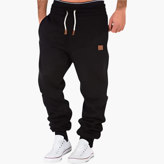 Herren Jogginghose Relaxed Fit – Sportliche Freizeithose mit Kordelzug und Seitentaschen