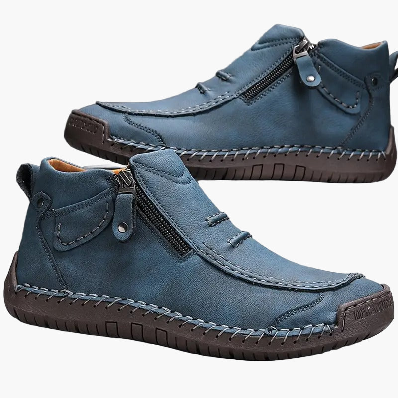 Herren Komfort-Sneaker im Casual-Stil mit ergonomischem Design und Reißverschluss – Ideal für Alltag und Freizeit