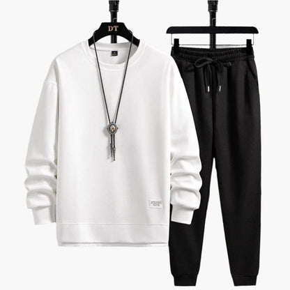 Herren Jogginganzug Set – Modernes Freizeit-Outfit mit Sweater und Jogginghose – Perfekt für Alltag und Entspannung