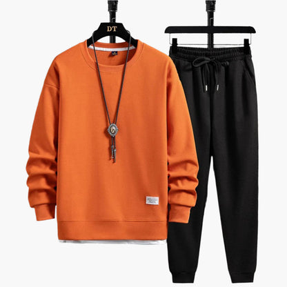 Herren Jogginganzug Set – Modernes Freizeit-Outfit mit Sweater und Jogginghose – Perfekt für Alltag und Entspannung