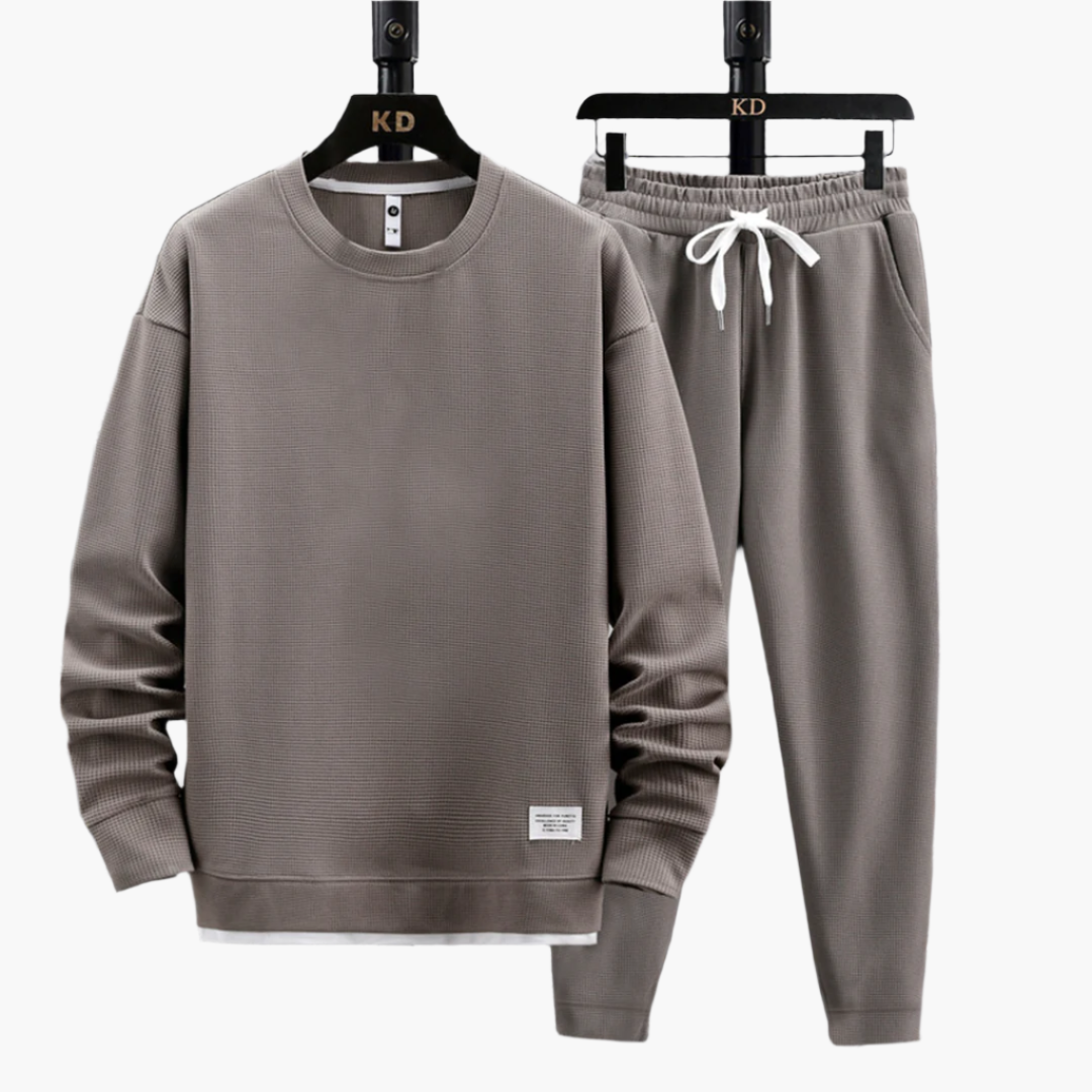 Herren Jogginganzug Set – Modernes Freizeit-Outfit mit Sweater und Jogginghose – Perfekt für Alltag und Entspannung