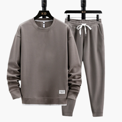 Herren Jogginganzug Set – Modernes Freizeit-Outfit mit Sweater und Jogginghose – Perfekt für Alltag und Entspannung