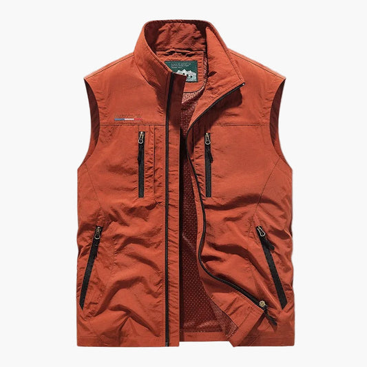 Herren Outdoor Frachtweste – Funktionelle ärmellose Freizeitweste für Abenteuer und Alltag