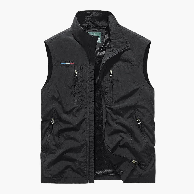 Herren Outdoor Frachtweste – Funktionelle ärmellose Freizeitweste für Abenteuer und Alltag