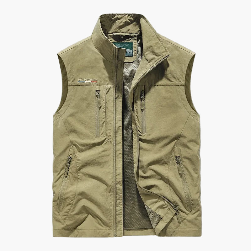 Herren Outdoor Frachtweste – Funktionelle ärmellose Freizeitweste für Abenteuer und Alltag