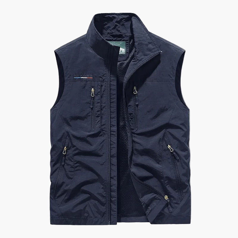 Herren Outdoor Frachtweste – Funktionelle ärmellose Freizeitweste für Abenteuer und Alltag