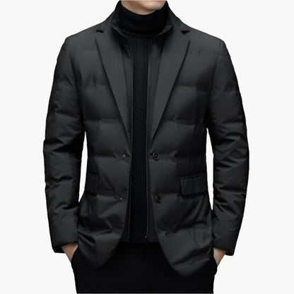 Herren Steppblazer – Moderner Business- und Freizeitblazer mit Steppung für Herbst und Winter