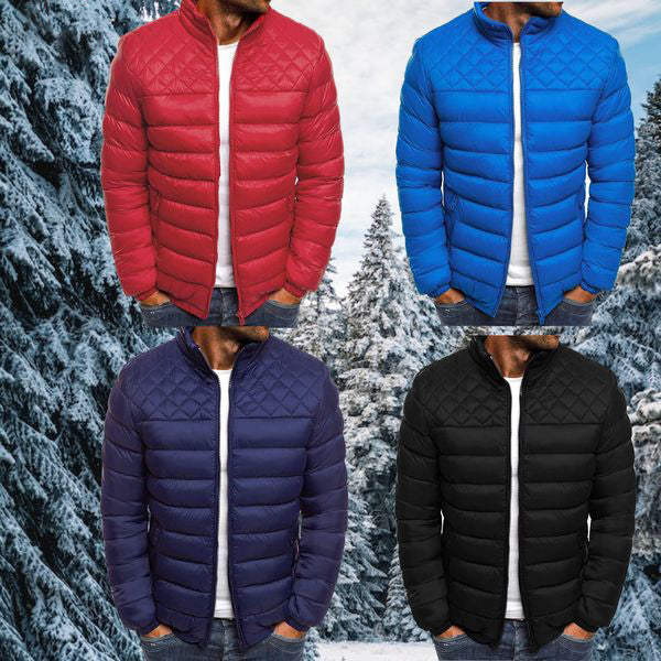 Herren Steppjacke Winddicht & Wasserdicht – Elegante Outdoorjacke für Alltag & Abenteuer