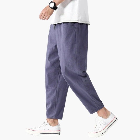 Herren Cropped Sommerhose – Lässige Freizeithose für Alltag und Streetstyle