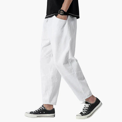 Herren Cropped Sommerhose – Lässige Freizeithose für Alltag und Streetstyle