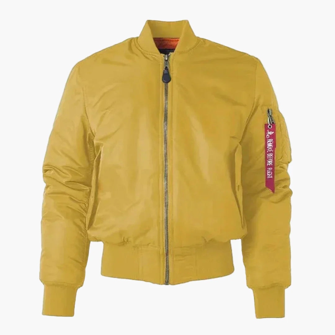 Unisex Bomberjacke für Alltag und Freizeit – Klassischer Stil