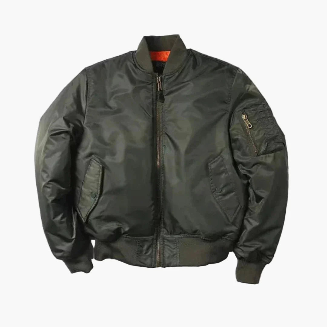 Unisex Bomberjacke für Alltag und Freizeit – Klassischer Stil