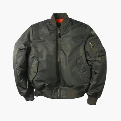 Unisex Bomberjacke für Alltag und Freizeit – Klassischer Stil