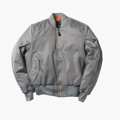 Unisex Bomberjacke für Alltag und Freizeit – Klassischer Stil