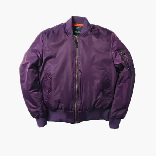 Unisex Bomberjacke für Alltag und Freizeit – Klassischer Stil
