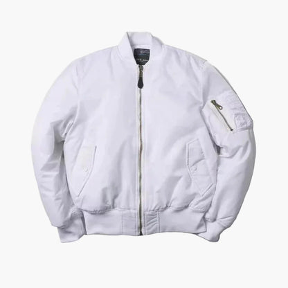 Unisex Bomberjacke für Alltag und Freizeit – Klassischer Stil