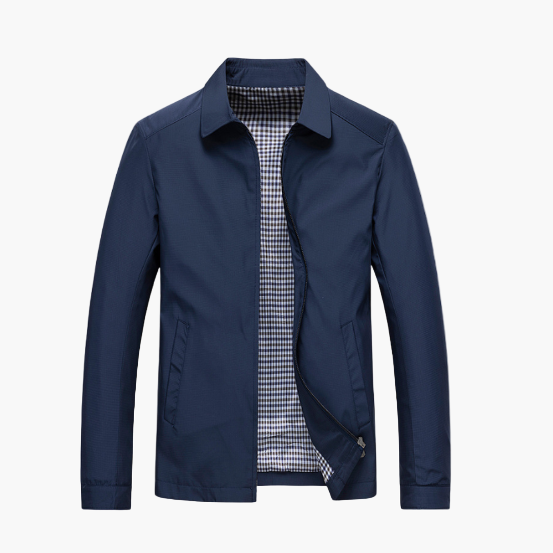 Herren Übergangsjacke – Moderner Freizeitstil mit vielseitigem Look für Alltag und Büro