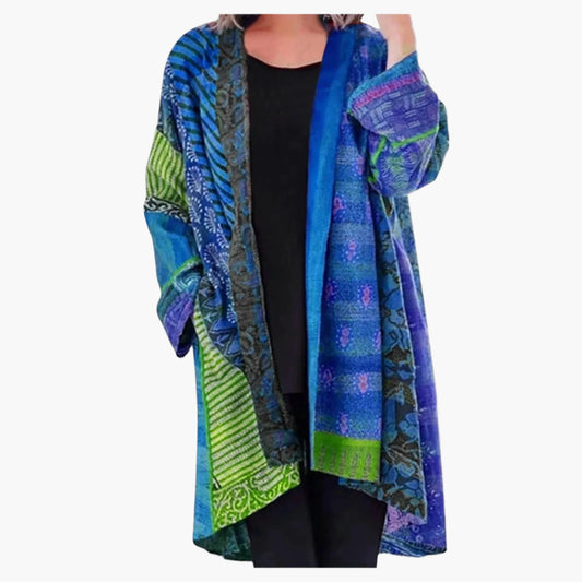 Damen Vintage Kimono Cardigan – Boho Style für Alltag & Freizeit