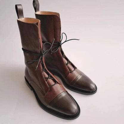 Damen Klassische Schnürstiefeletten – Modische Alltagsschuhe im zeitlosen Design