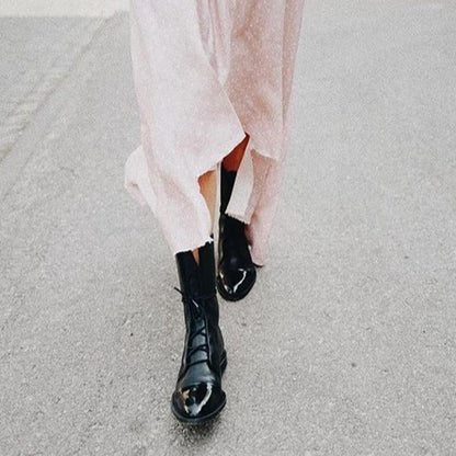 Damen Klassische Schnürstiefeletten – Modische Alltagsschuhe im zeitlosen Design