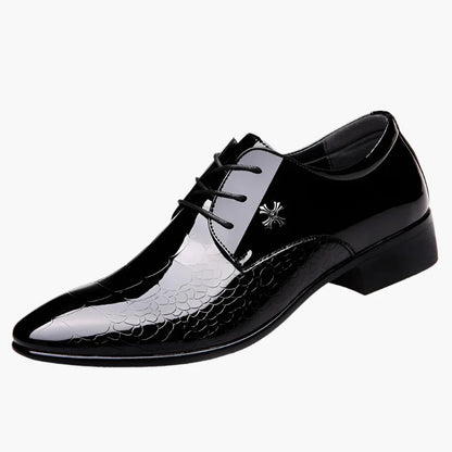 Herren Oxford Business Schuhe – Elegante Spitzkappe für Hochzeit & formelle Anlässe