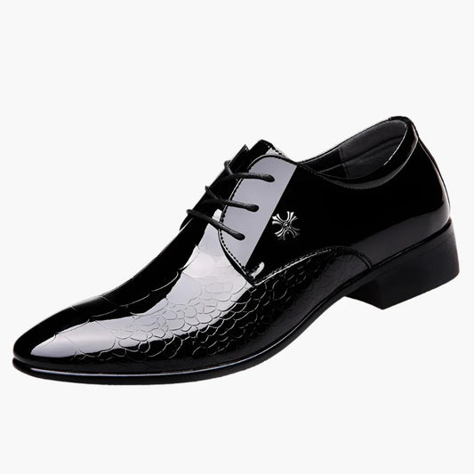Herren Oxford Business Schuhe – Elegante Spitzkappe für Hochzeit & formelle Anlässe