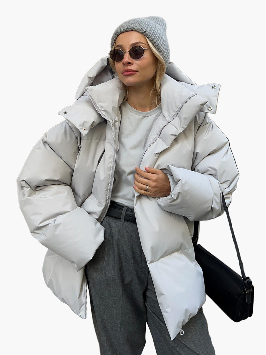Damen Winter Steppjacke – Modische Pufferjacke für kalte Tage und Urban Style